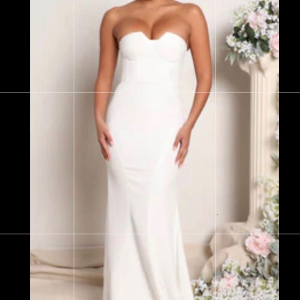 White long